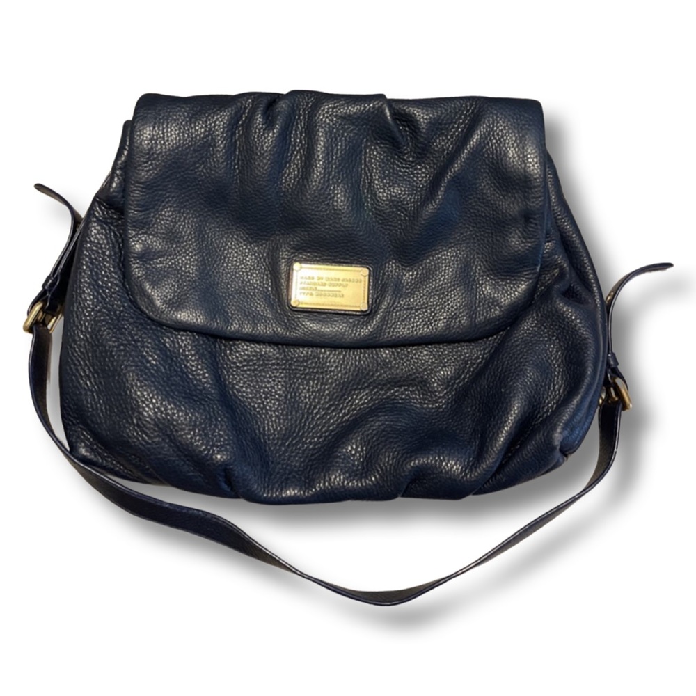 Marc Jacobs Pebbled Leather Messenger/Satchel Bag